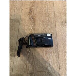 Nikon Fun Touch 4 VTG Point-&-Shoot 35mm Film Camera w/Manual Case Tested Works